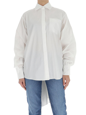 Valentino Wide Sleeve Gathered Shirt