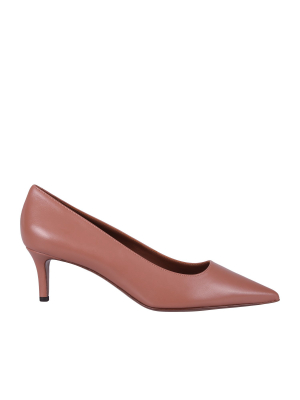 L'autre Chose Pointed-toe Kitten Heel Pumps