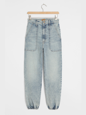 Mother The Wrapper Ultra High-rise Jogger Jeans
