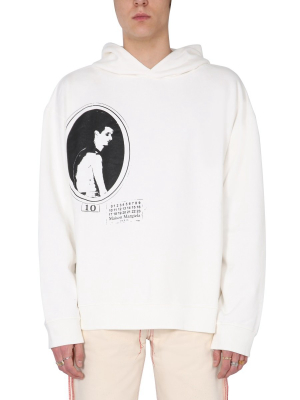 Maison Margiela Graphic Print Hoodie