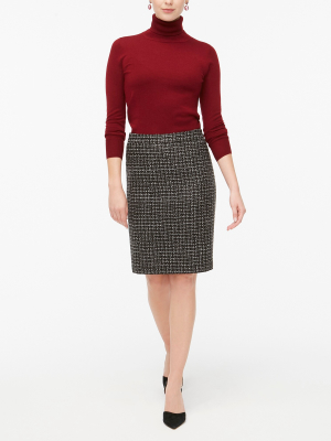 Tweed Pencil Skirt