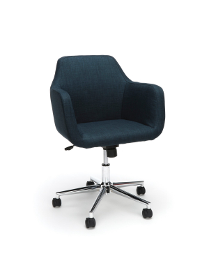 Upholstered Adjustable Home Office Chair With Wheels - Ofm