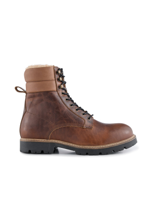 Cube Warm Boot Leather - Tan