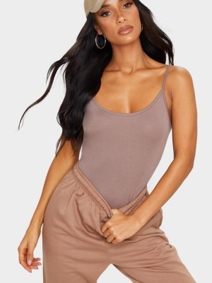 Basic Mocha Bodysuit