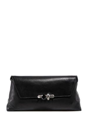 Alexander Mcqueen Jewelled Clutch Bag