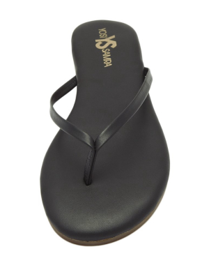 Roee Leather Sandals - Black