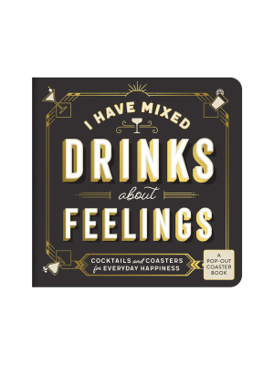 Mixed Drinks About Feelings Coaster Book