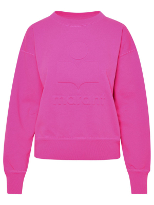 Isabel Marant Étoile Embossed Logo Crewneck Sweatshirt