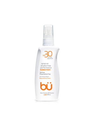 Bu Spf 30 Ultrafine Wowmist Sunscreen - Natural Citrus 3.3 Oz