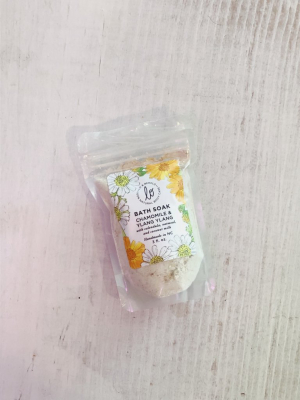 Chamomile & Ylang Ylang Bath Soak Pouch