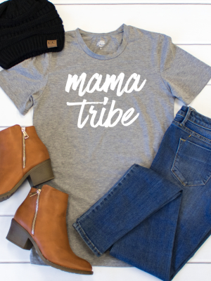 Mama Tribe Crew Neck Tee