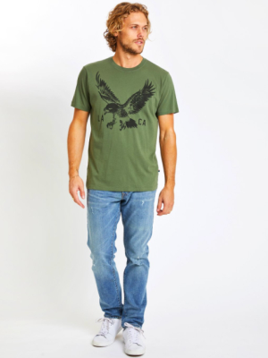 Sol Angeles Men's Eagle Crew - Olive