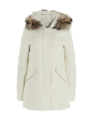 Woolrich Fur Trim Hooded Arctic Parka