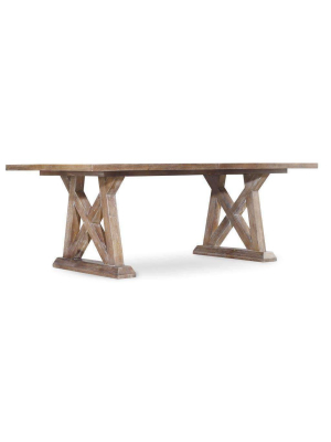 Studio 7h Geo Trestle Dining Table