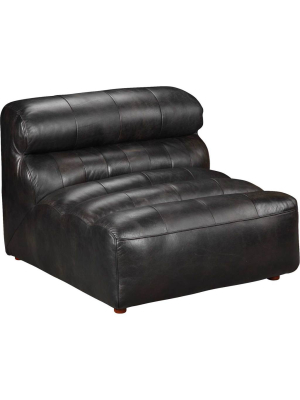 Ramses Leather Slipper Chair