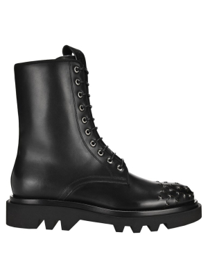 Givenchy Studded Combat Boots