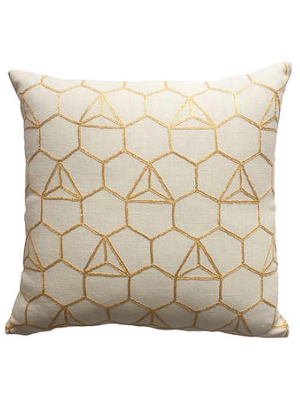 Leah Singh Henry Hexagon Pillow