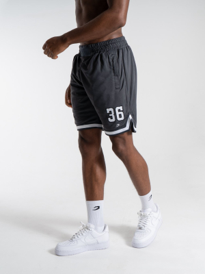 36 By Teddy Atlas Shorts - Charcoal