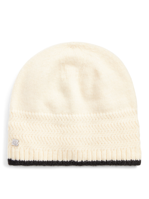 Rib-knit Beanie