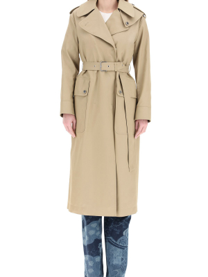 Redvalentino Belted Trench Coat