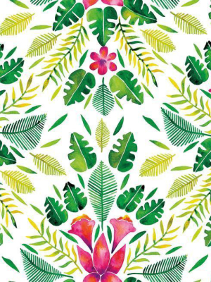 Cat Coquillette Tropical Peel & Stick Wallpaper In Green By Roommates For York Wallcoverings