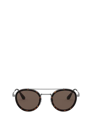 Prada Eyewear Round Frames Sunglasses