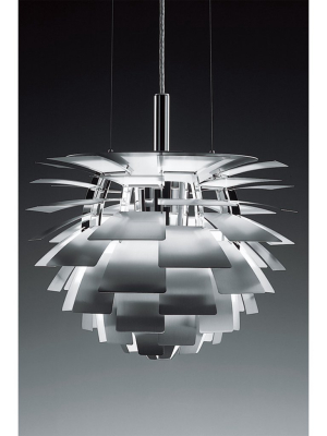 Ph Artichoke Pendant - Brushed Stainless Steel