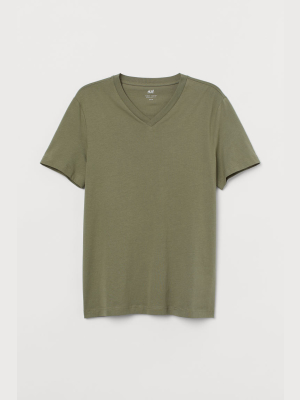 Regular Fit V-neck T-shirt