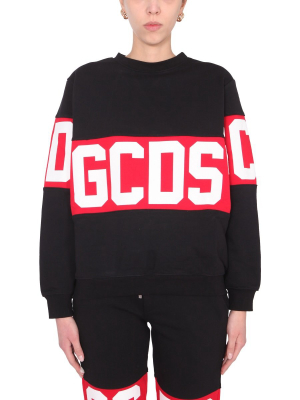 Gcds Band Logo Crewneck Sweatshirt