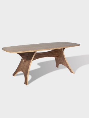 Simbly Coffee Table - Walnut