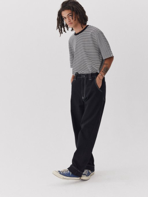 Lo Contrast Stitch Trousers