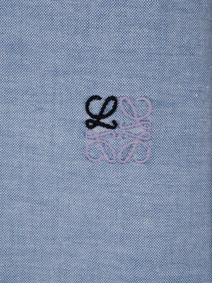 Loewe Logo Embroidered Shirt