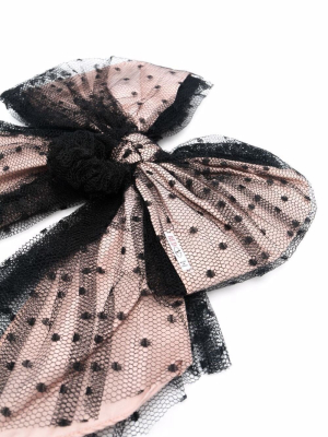 Redvalentino Bow Detailed Hair Tie