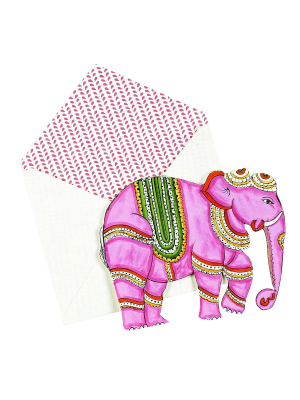 Elephant Card Set (set Of 6)