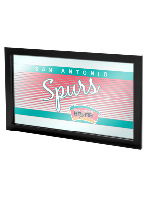 San Antonio Spurs Team Logo Wall Mirror