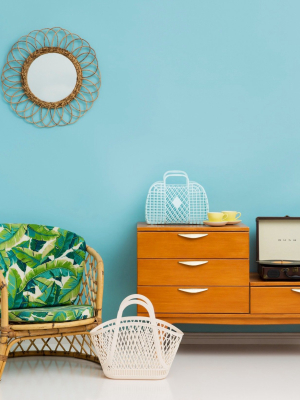 Presale Retro Basket - Small Blue