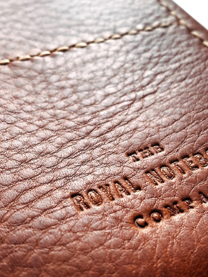 All-leather Pocket Portfolio