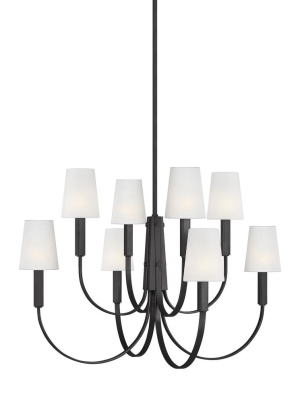 Logan Large Two-tier Chandelier