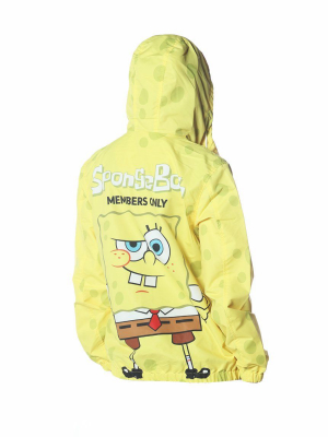 Men's Spongebob Windbreaker Jacket