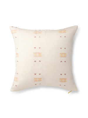 Blush Cactus Silk - Euro Pillow