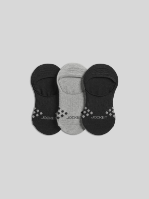 Jockey Generation™ Men's Diamond Cushion Comfort 3pk Liner Socks - 8-12