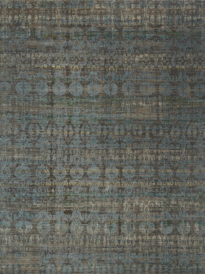 Javari Rug In Steel & Lagoon By Loloi