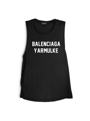 Balenciaga Yarmulke [muscle Tank]