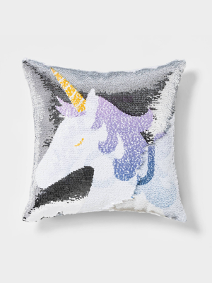 Sequins Unicorn Pillow - Pillowfort™