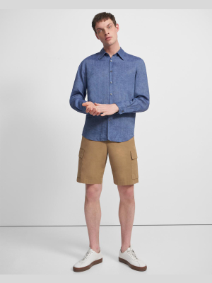 Irving Shirt In Summer Linen