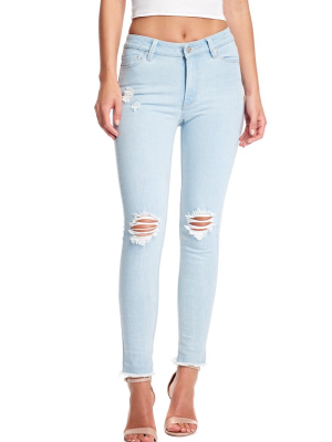 Kitty Skinny Jeans - Glacier