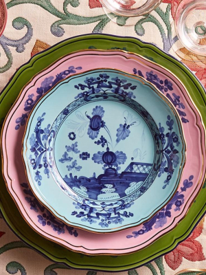 Oriente Italiano Dessert Plate, Azalea