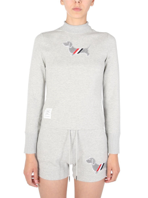 Thom Browne Crest Chenille Patch Jumper