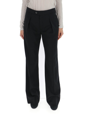 Chloé Straight Pleated Trousers