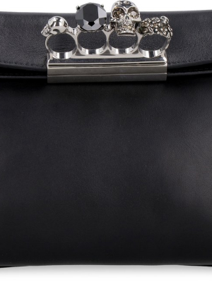 Alexander Mcqueen Four-ring Clutch Bag